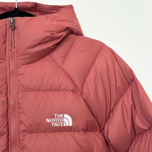 Soft Pink North Face Puffer Jacket 550 - Picture 4 of 7
